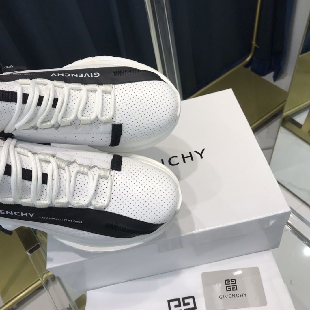 ジバンシー靴下ｎ級品 スポーツシューズ ハイカット スニーカー 厚底 通気性 履きやすい 疲れにくい おしゃれ カジュアル 運動靴 日常着用 ホワイト_5