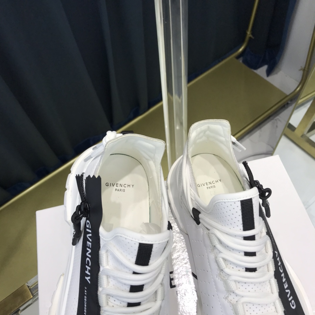 ジバンシー靴下ｎ級品 スポーツシューズ ハイカット スニーカー 厚底 通気性 履きやすい 疲れにくい おしゃれ カジュアル 運動靴 日常着用 ホワイト_6