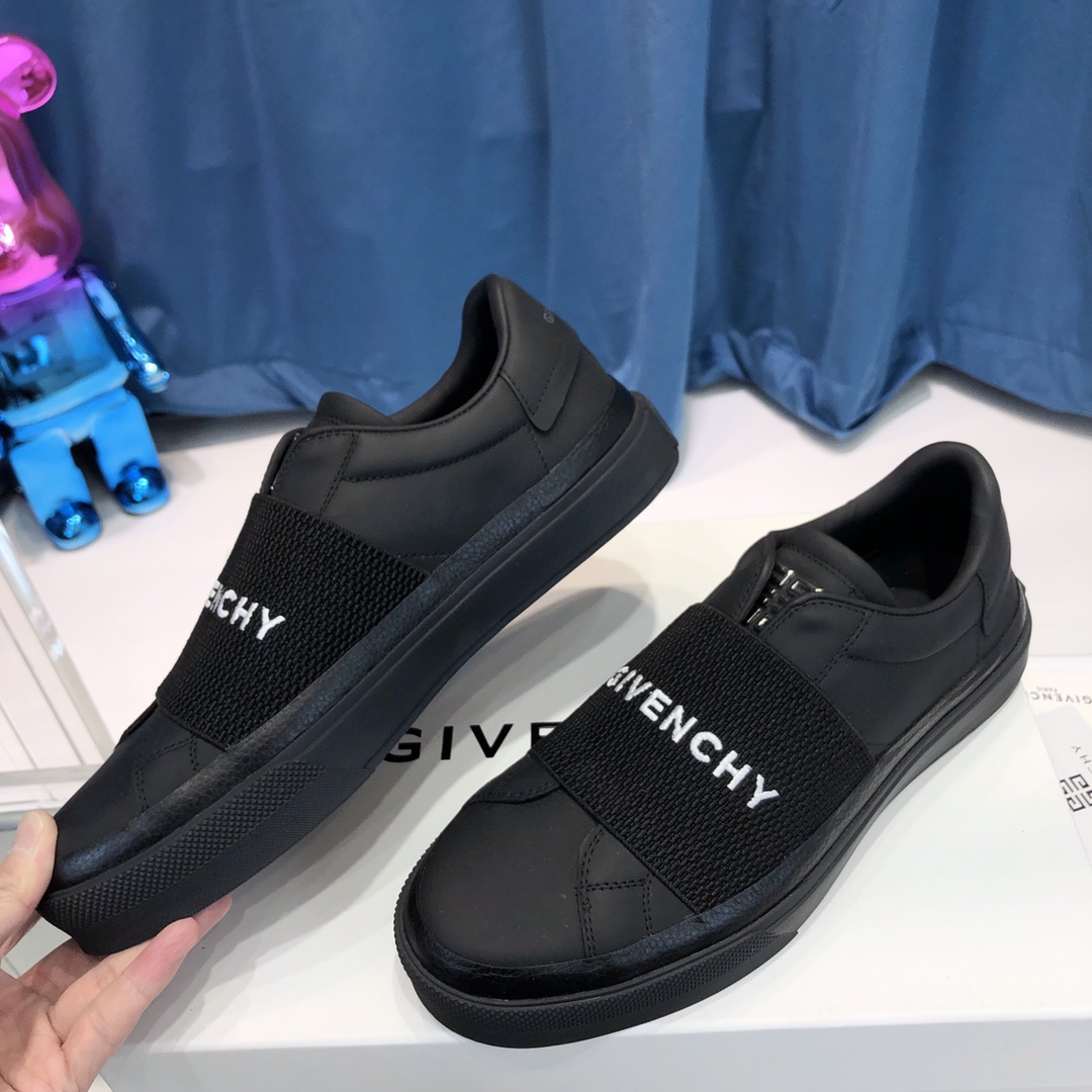 givenchy 靴 メンズコピー スポーツシューズ 運動靴 スニーカー ランニング 通気性いい レザー 歩きやすい ブラック_5