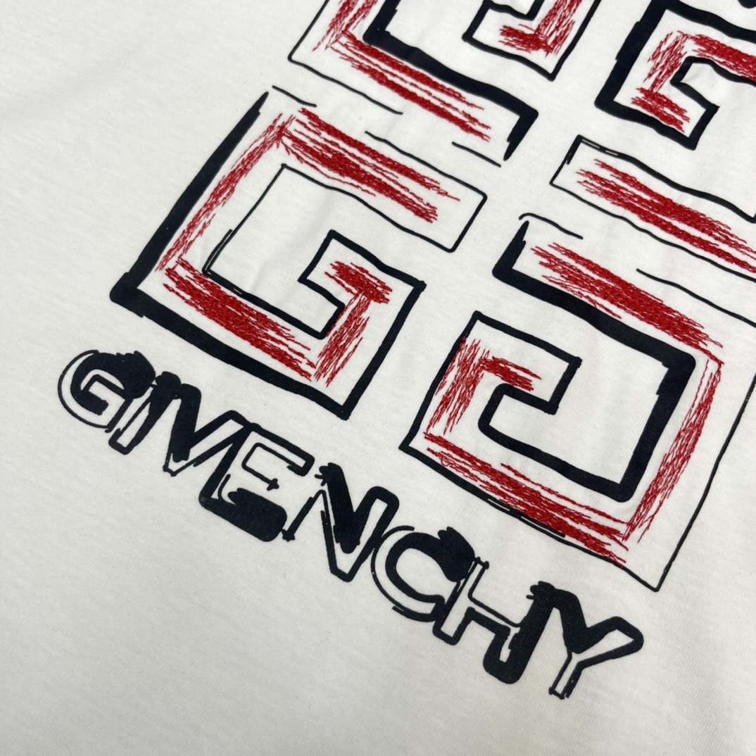 存在感のある ジバンシィtシャツスーパーコピー 半袖 トップス 純綿 シンプル 新品 柔らかい ファッション ロゴプリント ホワイト_9