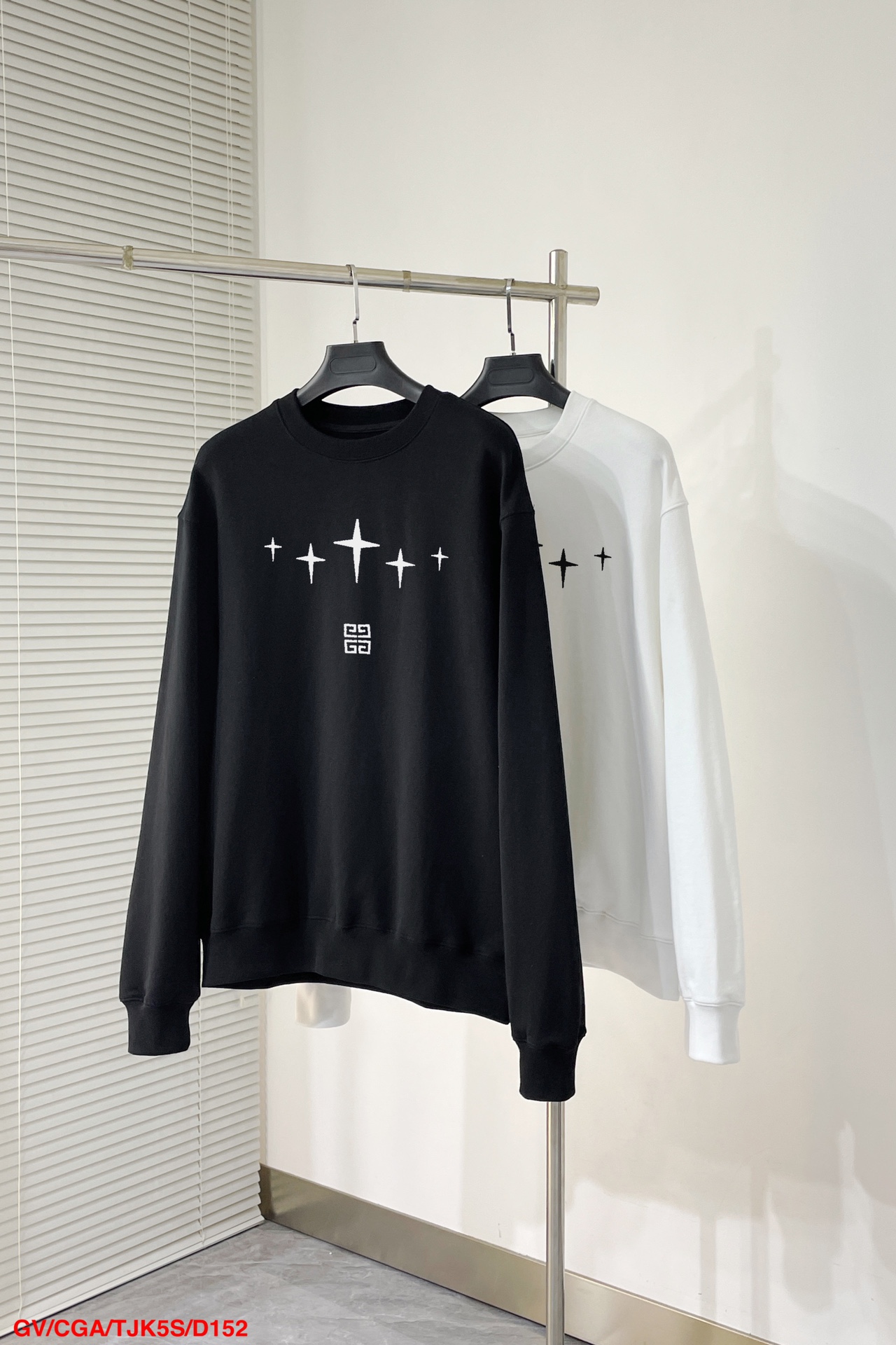 HOT品質保証 ジバンシィ ロンt激安通販 長袖 トップス 純綿 快適 秋服 シンプル ゆったり 流行 プリント ブラック_2