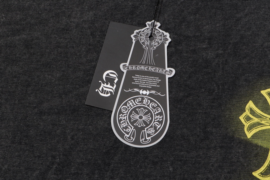 爆買い品質保証 メンズ クロムハーツtシャツ 公式ｎ級品 トップス 純綿 ロゴプリント 柔らかい 夏人気服 ブラック_4