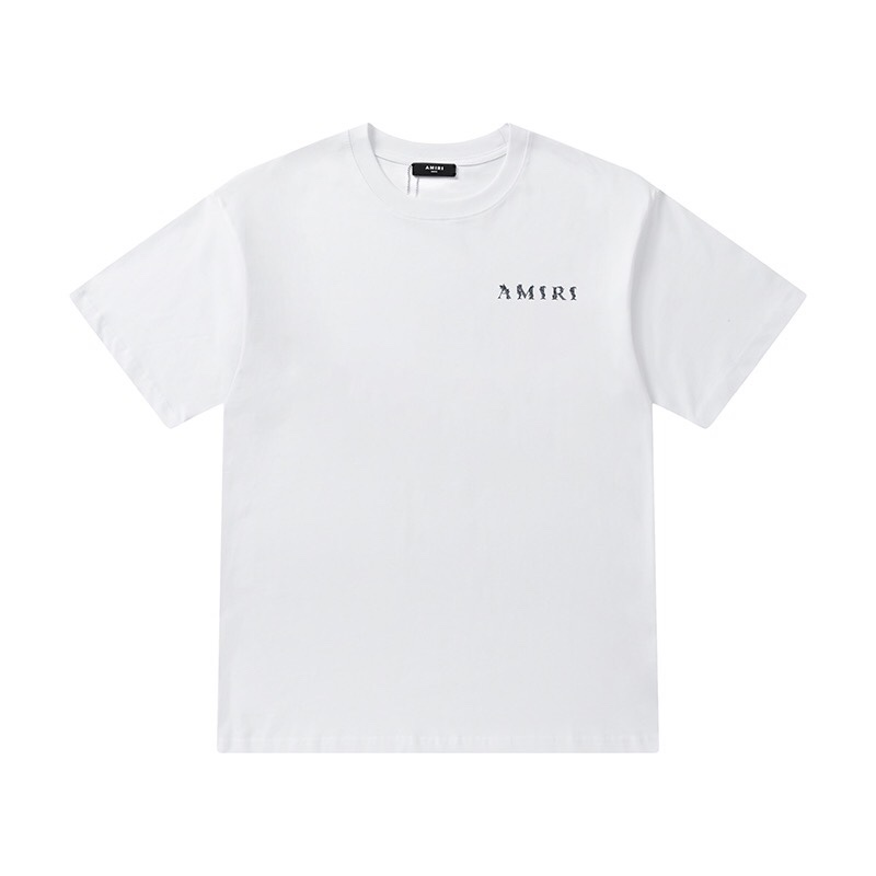AMIRI 爽やかな アミリ シャツｎ級品 半袖 シンプル 純綿 ロゴプリント 夏 トップス 人気品 2色可選_2