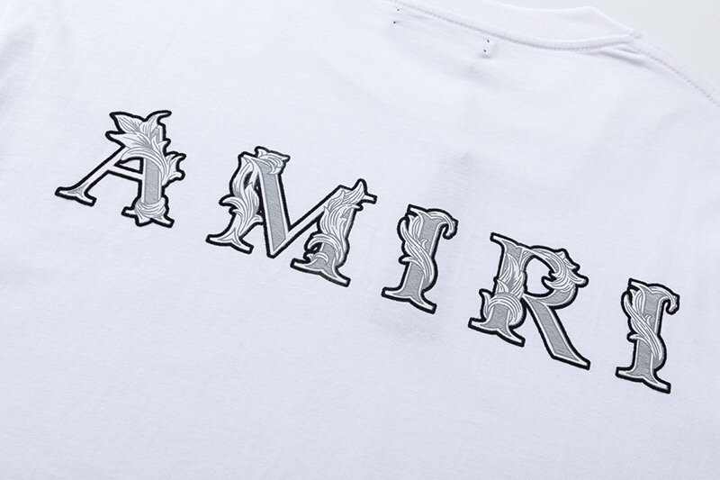 AMIRI 爽やかな アミリ シャツｎ級品 半袖 シンプル 純綿 ロゴプリント 夏 トップス 人気品 2色可選_7