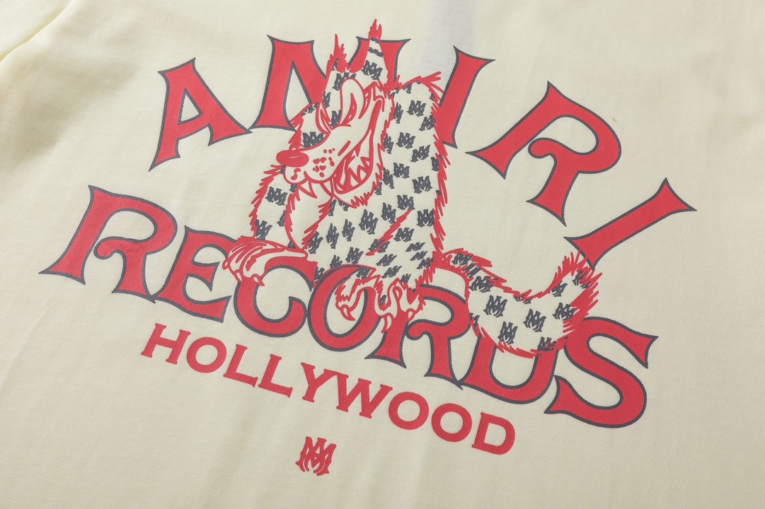 AMIRI HOT 2024夏の定番 アメリtシャツスーパーコピー 半袖 シンプル 純綿 LOGOプリント トップス 3色可選_4
