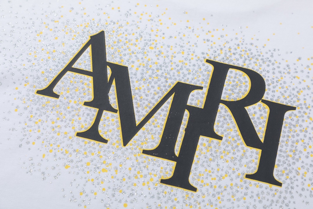 AMIRI 春夏人気セール安い アーミーティーシャツ激安通販 純綿 快適 トップス LOGOプリント 短袖 柔らかい 快適 2色可選_8