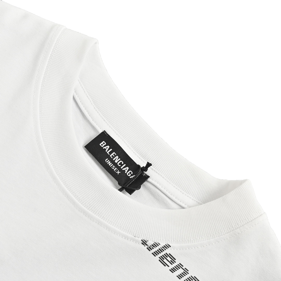 バレンシアガ 定番人気物 コピー 半袖 Tシャツ コットン ホワイト 柔らかい 花柄_3