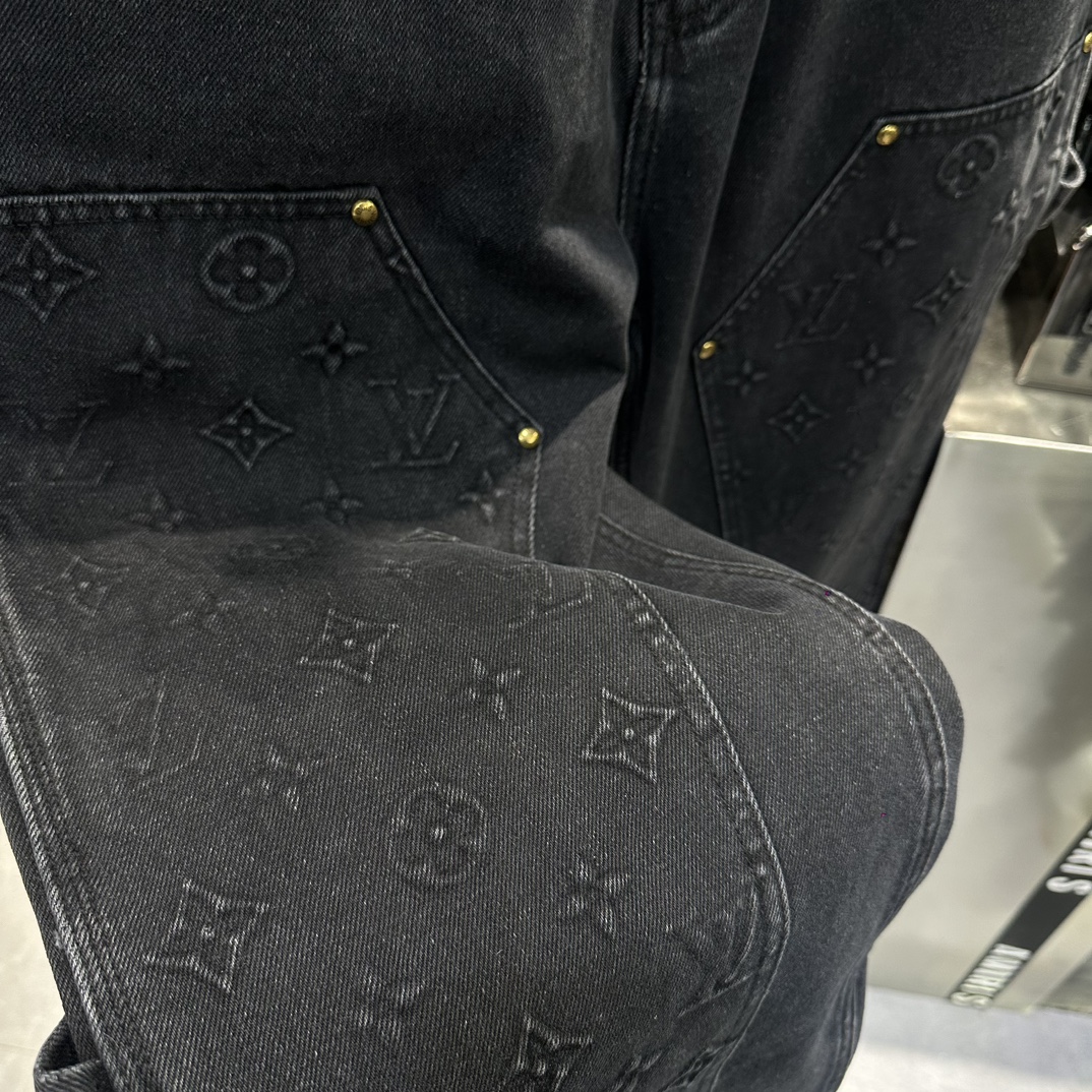 AMIRI 今季欲しい アミリ ズボンコピー デニム 美脚 パンツ 大人気 柔らかい シンプル 激安品 ブラック_3
