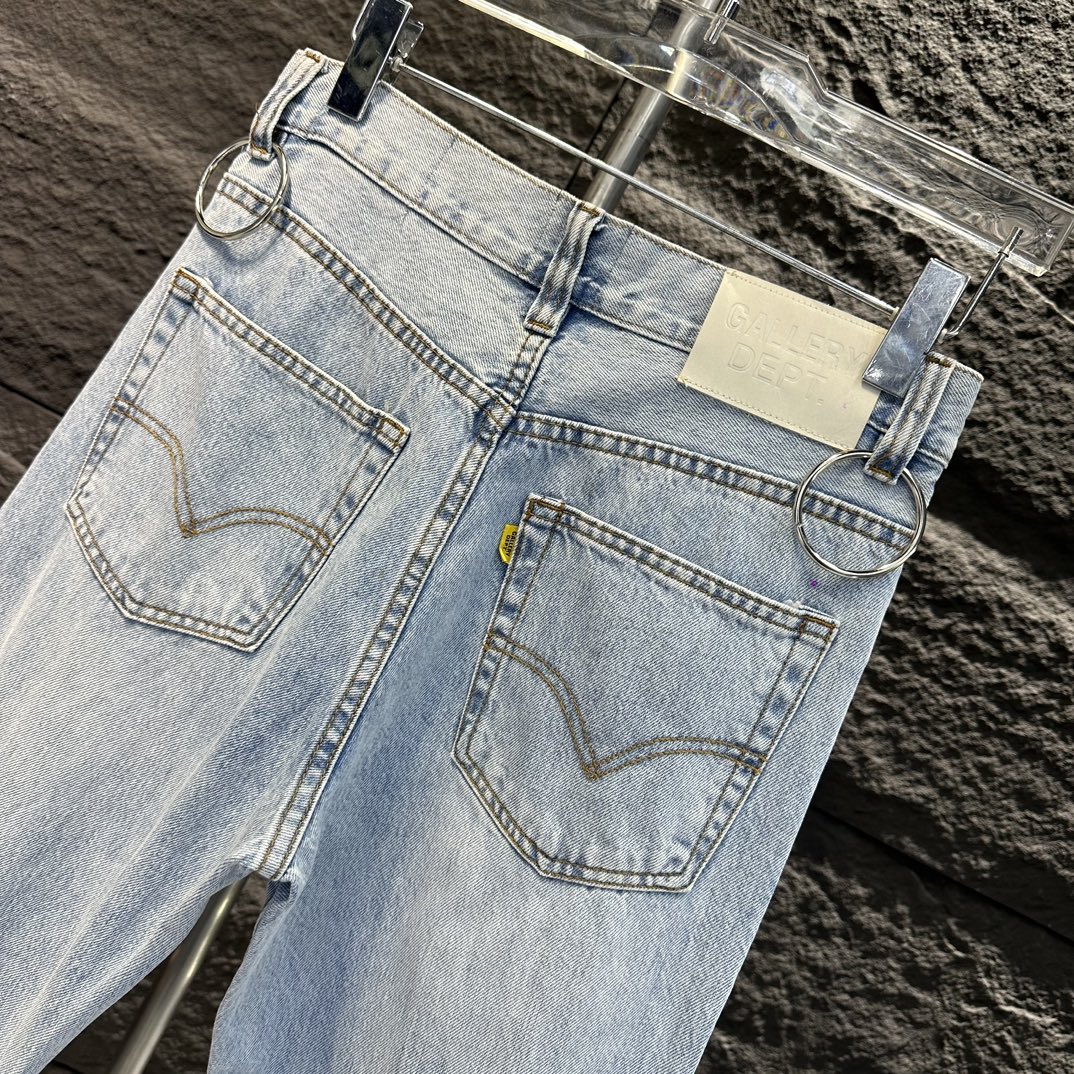 AMIRI あみあみズボンコピー デニム 柔らかい ジンーズ パンツ 通学 筒形ズボン シンプル 人気品 ブルー_6
