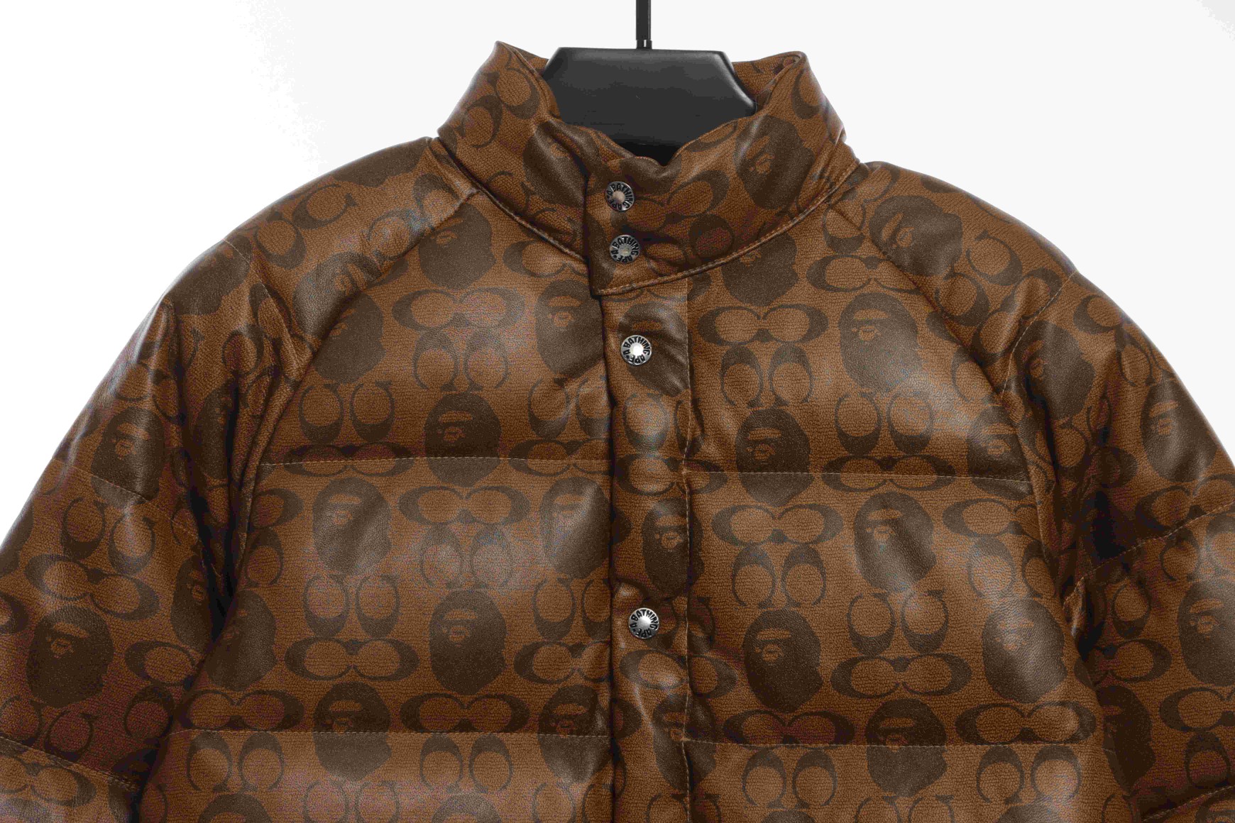 COACHコーチダウンジャケットＮ級品 トップス 厚い 暖かい 防風 保温 柔らかい フワフワ レザー 人気販売 ブラウン_2