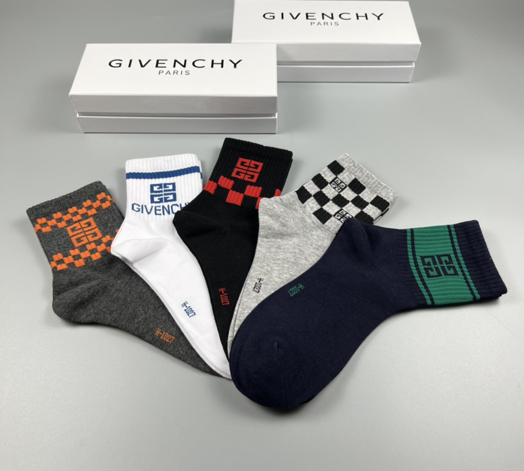 ジバンシースカーフＮ級品 靴下 メンズ 5/10足セット綿 春夏物【抗菌 防臭 】シンプルソックス 人気定番 薄手 吸汗 スポーツ ソックス ビジネス 綿 ショートソックス_2