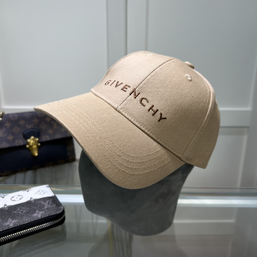 GIVENCHYコーチ靴レディース偽物 綿100％ 男性 女性 UVカット かぶり心地を追求したコットンキャップ ブラウン_3