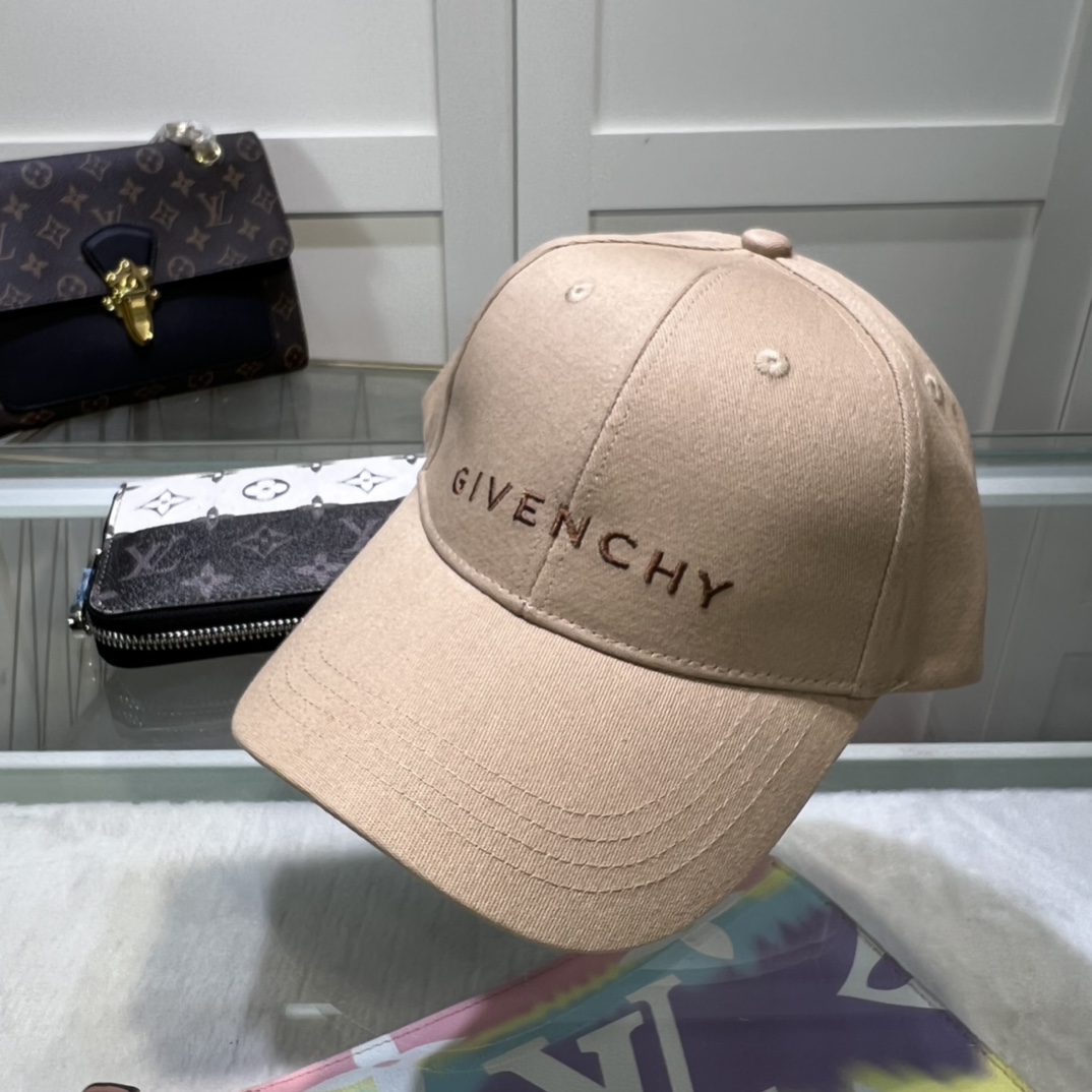 GIVENCHYコーチ靴レディース偽物 綿100％ 男性 女性 UVカット かぶり心地を追求したコットンキャップ ブラウン_5