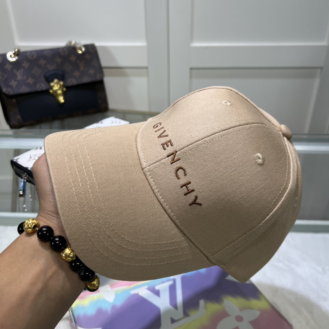 GIVENCHYコーチ靴レディース偽物 綿100％ 男性 女性 UVカット かぶり心地を追求したコットンキャップ ブラウン_7