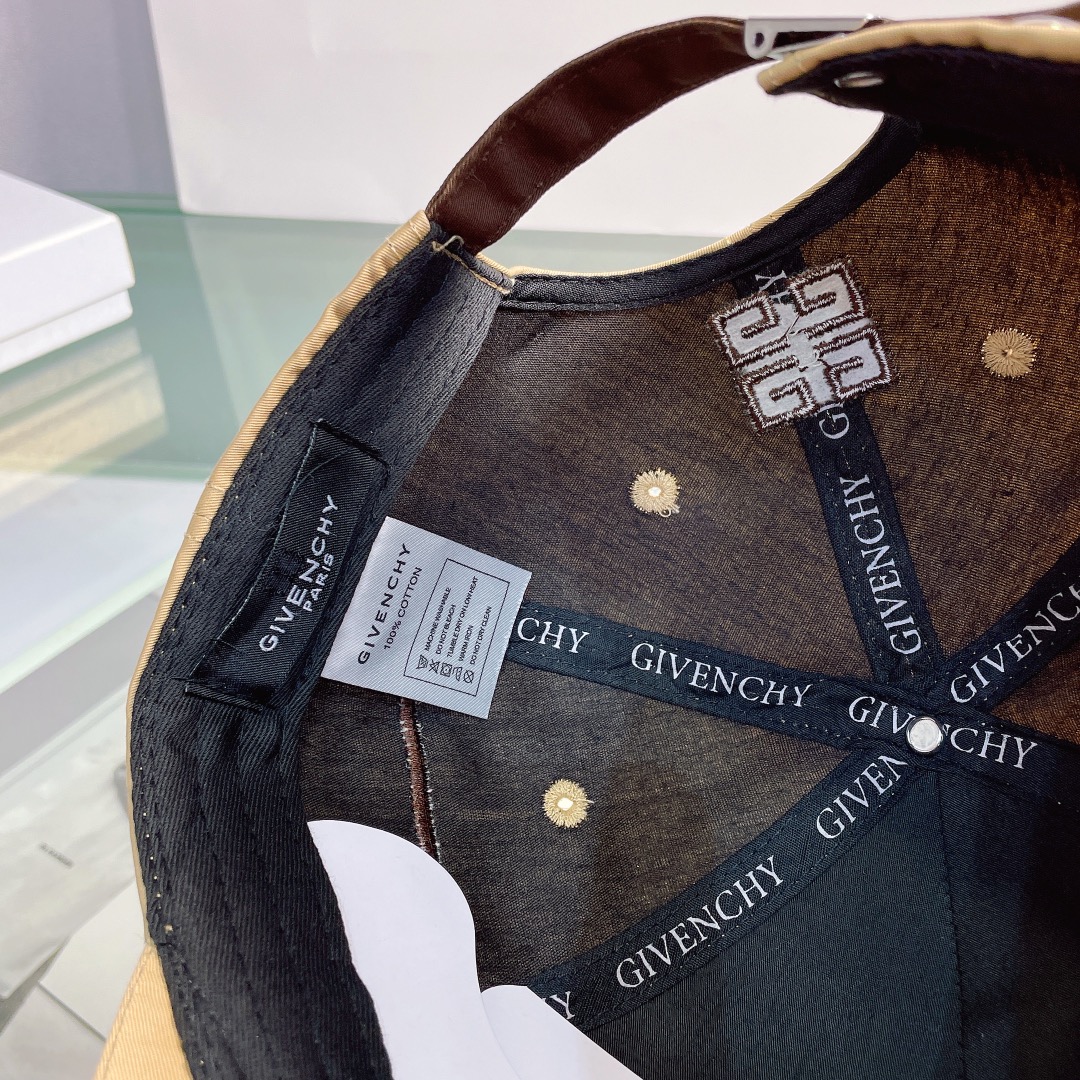 GIVENCHYジバンシィ ラッピング偽物 キャップ かぶり心地を追求したコットンキャップ ブラウン_7