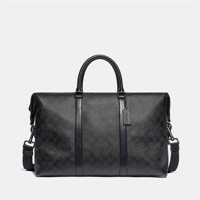 COACHショルダーバッグ コーチバッグ激安通販 バッグ 持ちバッグ 斜め掛けバッグ 牛革 レザー 最安値！大人気 ブラック_1