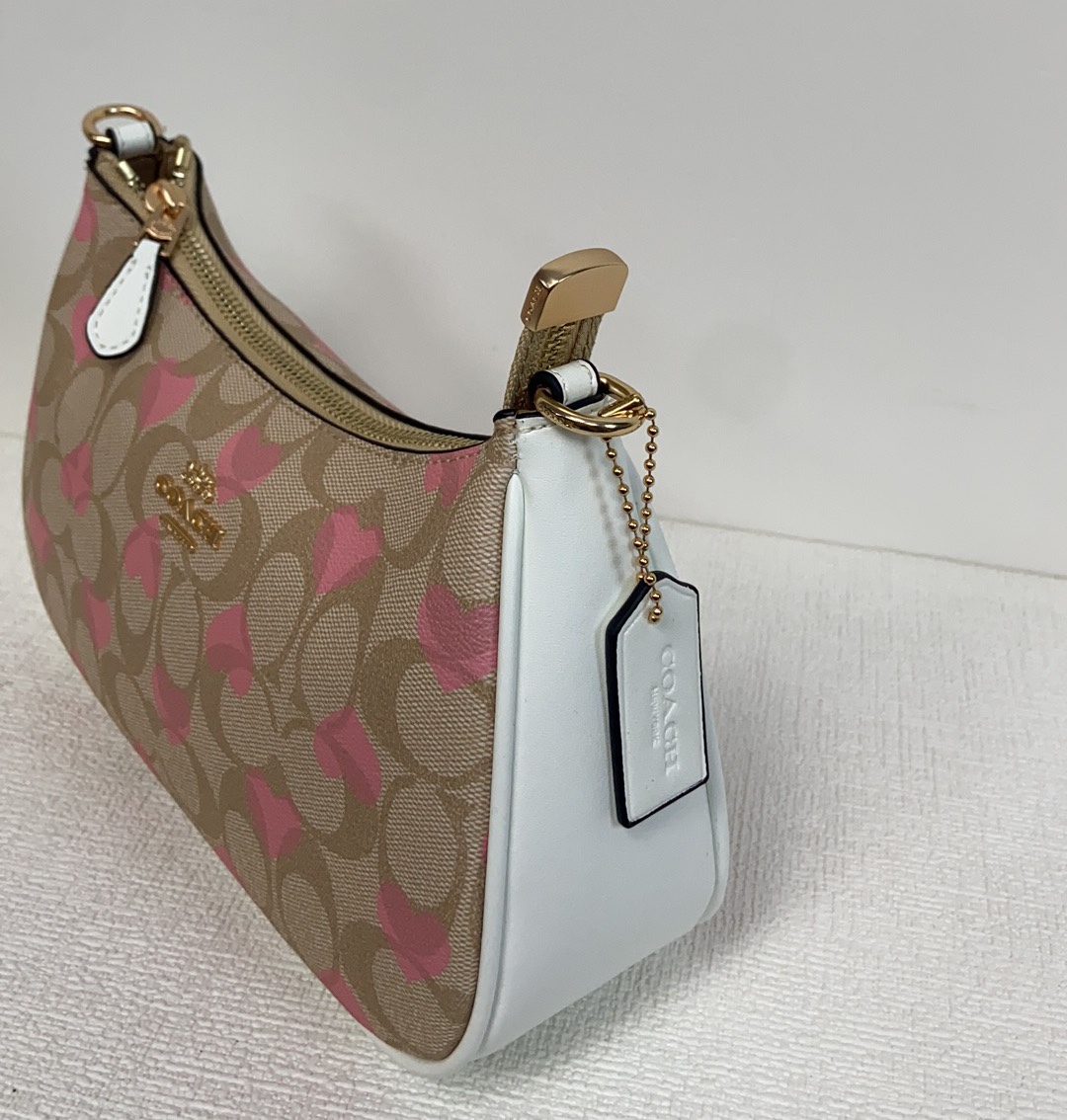 COACHコーチバッグメルカリコピー 長さ調節可能 肩掛けバッグ 牛革 レザー ファッション 肩下げ レディース ブラウン_5