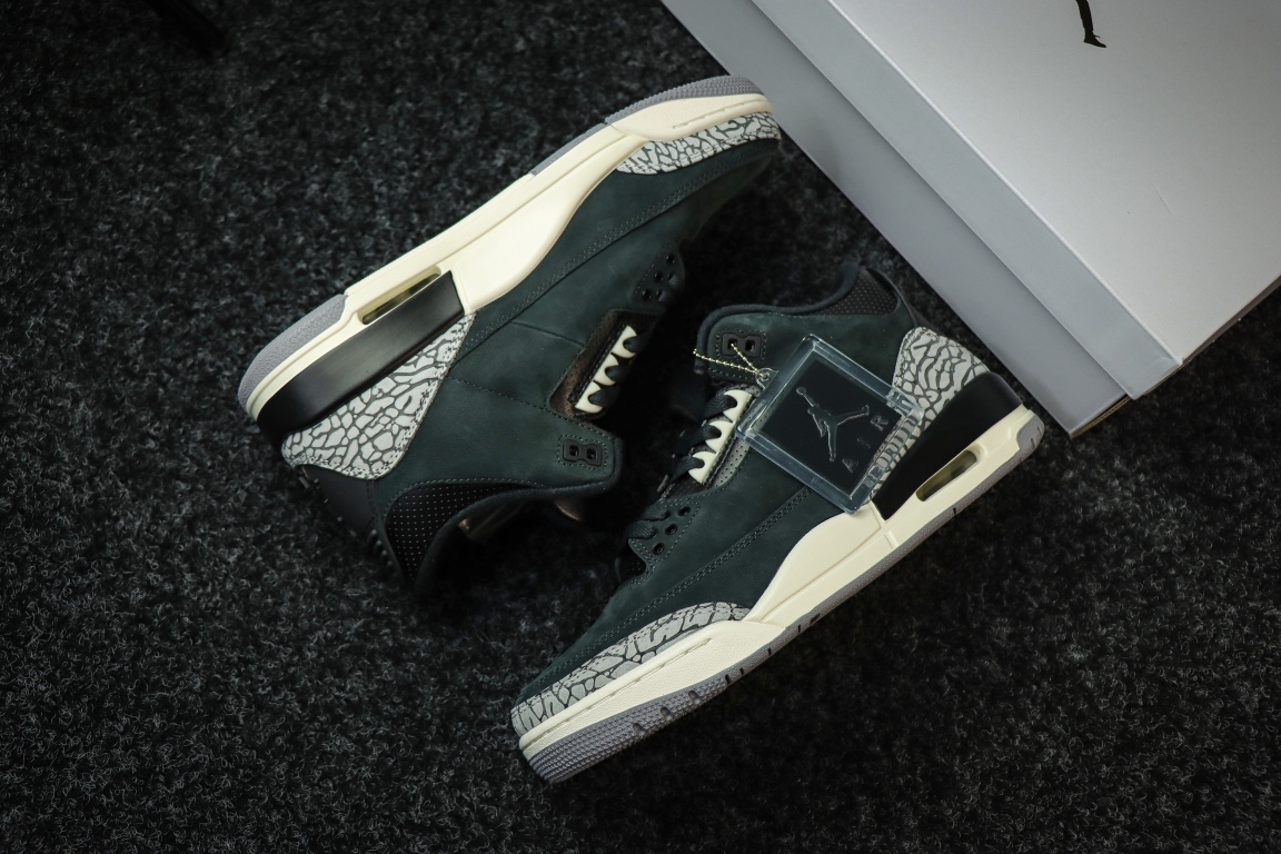 トートバッグ オフホワイトスーパーコピー OFFxNIKEコラボ 運動 ランニング ファッション 人気 Air Jordan 3 グリーン_9