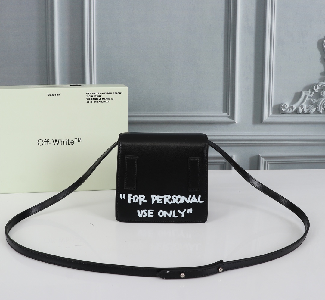 OFFWHITEオフホワイト 手袋Ｎ級品 人気定番可愛い ミニバッグ レディース プリント ブラック_3