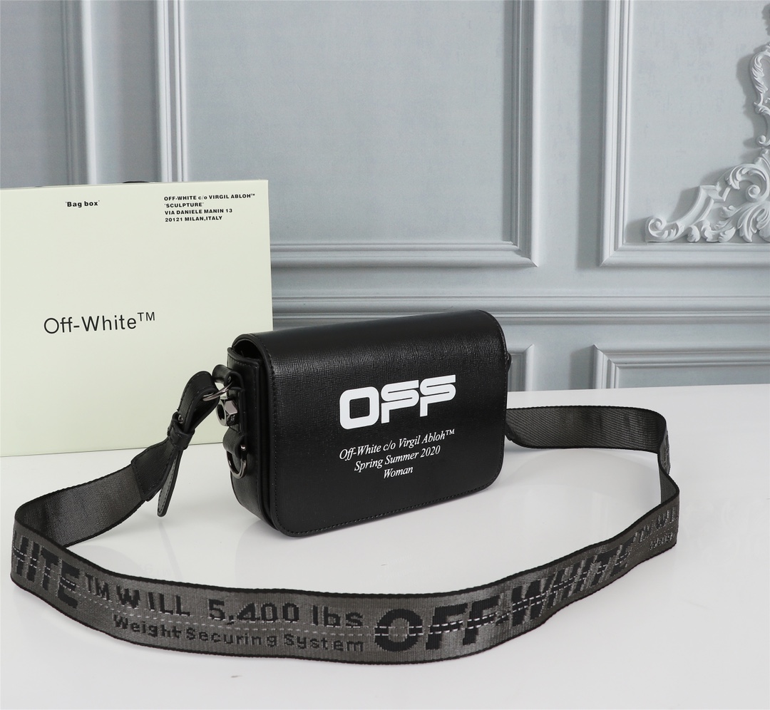 OFFWHITEバッグ ホワイト ブランド偽物 お得100%新品 斜め掛けバッグ おしゃれ 春夏新作 レディース ブラック_2