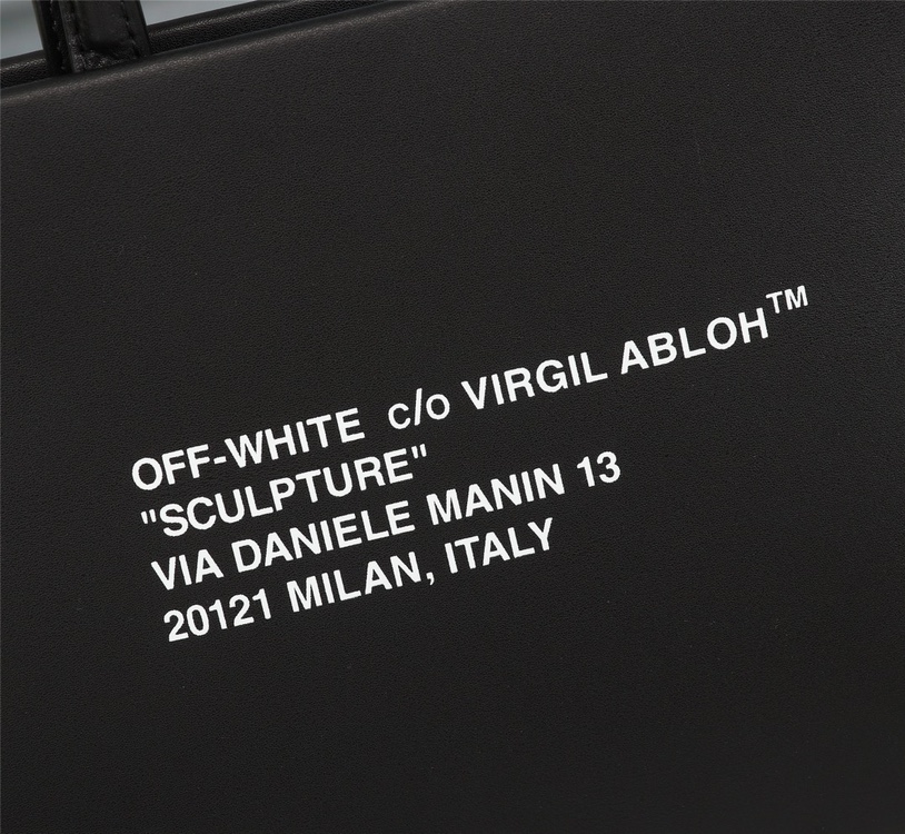 OFFWHITEオフホワイトバッグ メンズ激安通販 シンプル 斜め掛けバッグ 持ちバッグ おしゃれ レディース ブラック_6