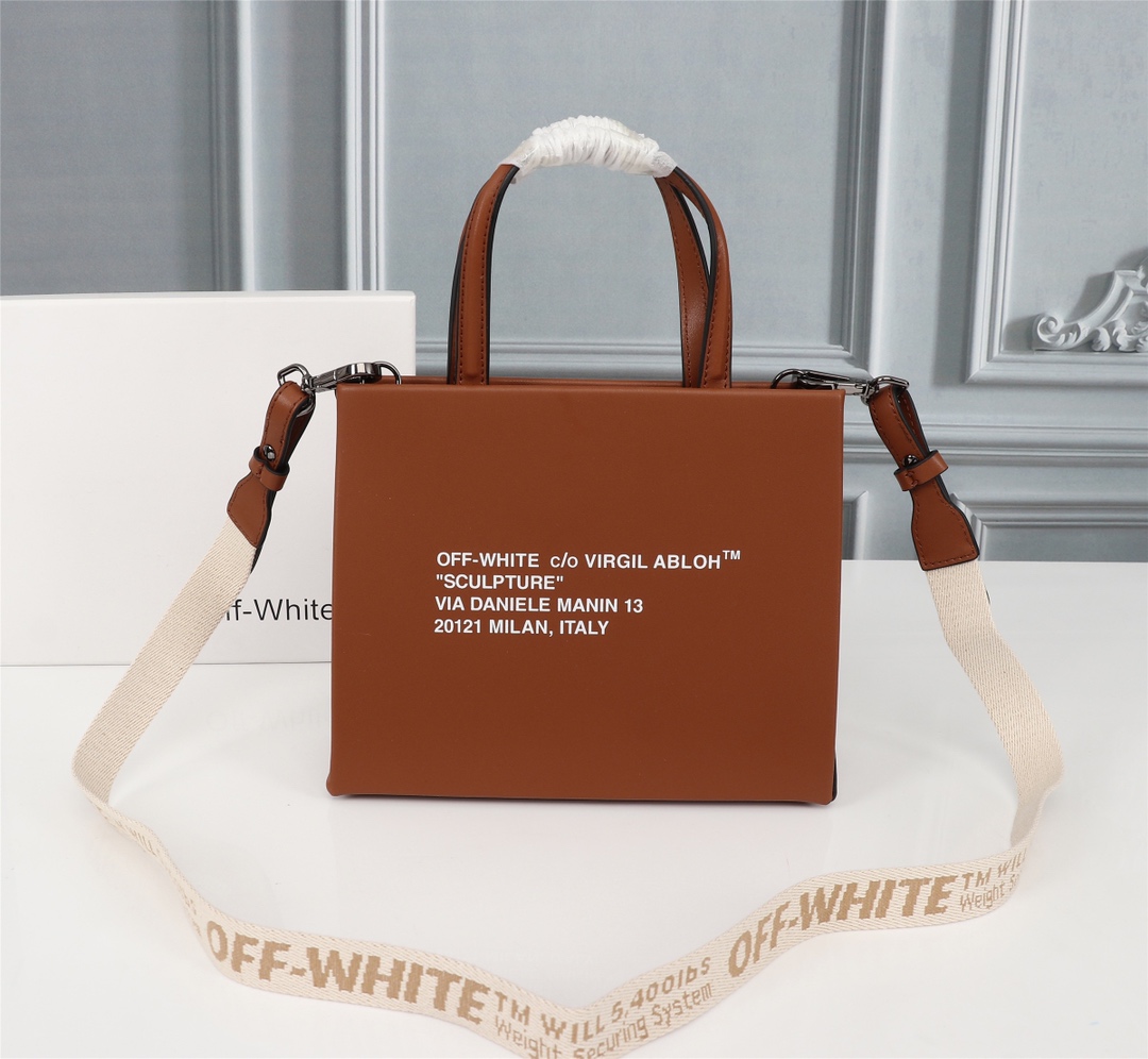 OFFWHITEオフホワイトバック偽物 シンプル 斜め掛けバッグ 持ちバッグ おしゃれ レディース レッド_2