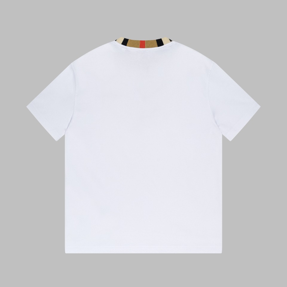 バーバリー BURBERRY限定 コピー 半袖 Tシャツ コットン ホワイト 柔らかい 花柄_2