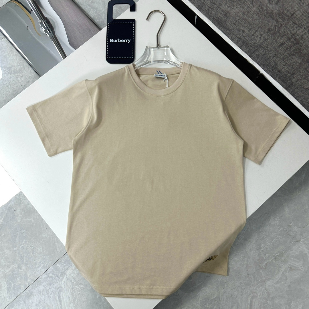 バーバリー 偽物 コピー 半袖 Tシャツ コットン ホワイト 柔らかい 花柄_5