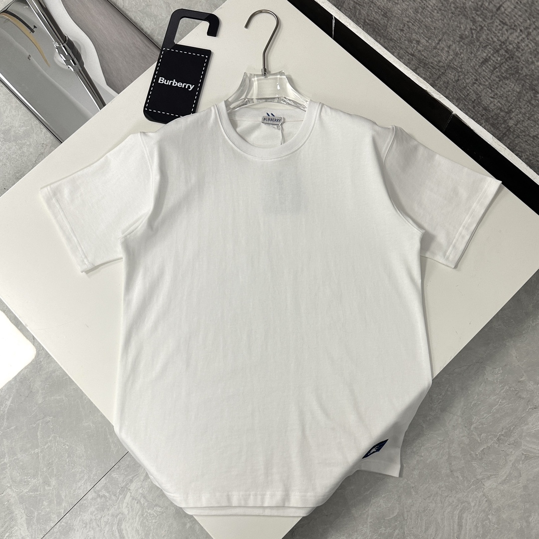 バーバリー 激安通販 コピー 半袖 Tシャツ コットン ホワイト 柔らかい 花柄_2