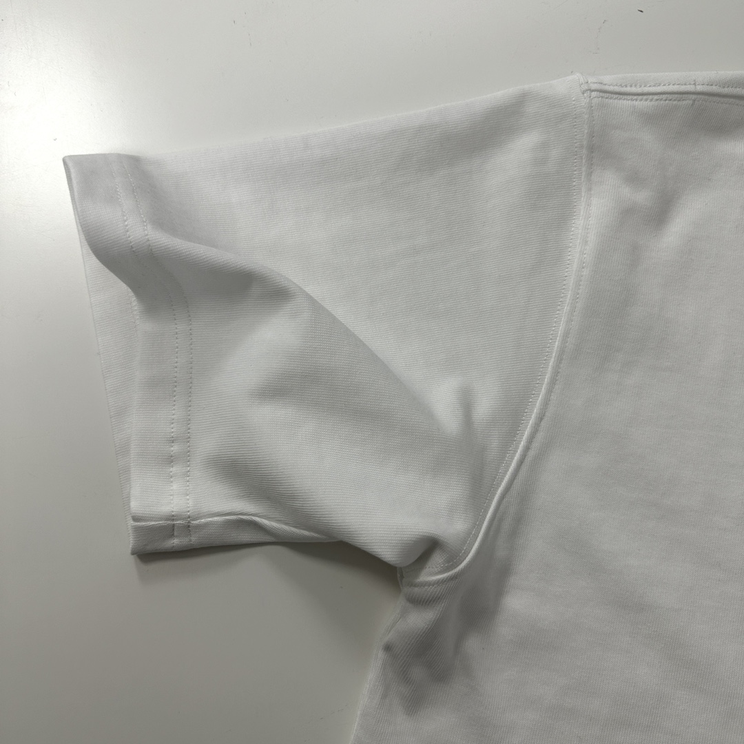 バーバリー 激安通販 コピー 半袖 Tシャツ コットン ホワイト 柔らかい 花柄_4