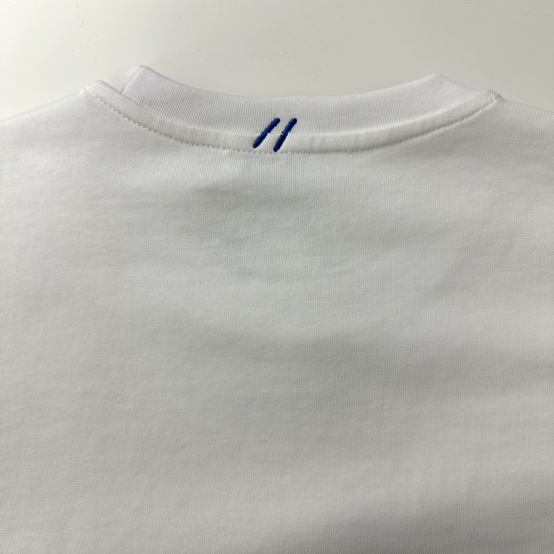 バーバリー 激安通販 コピー 半袖 Tシャツ コットン ホワイト 柔らかい 花柄_5