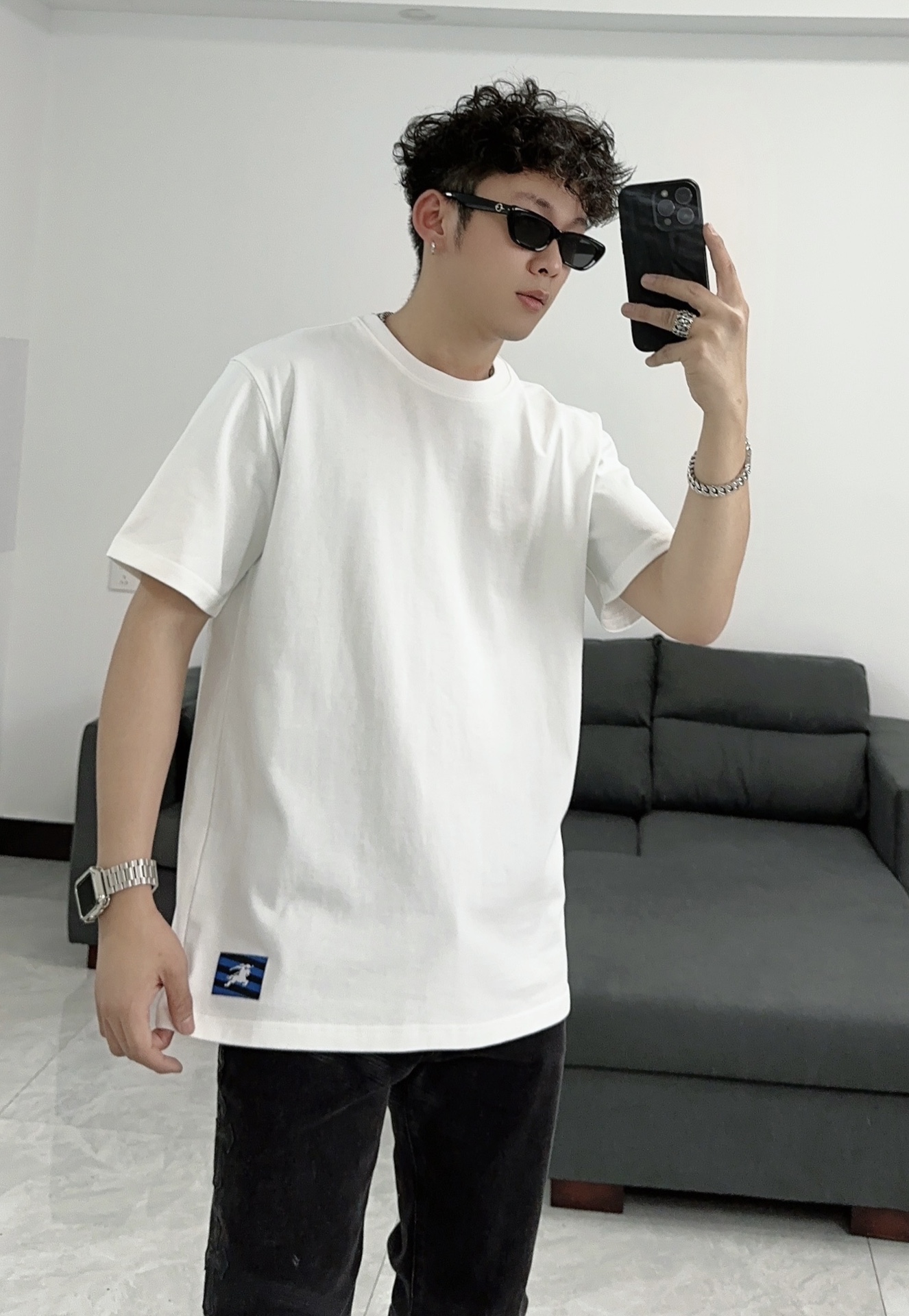 バーバリー 激安通販 コピー 半袖 Tシャツ コットン ホワイト 柔らかい 花柄_6
