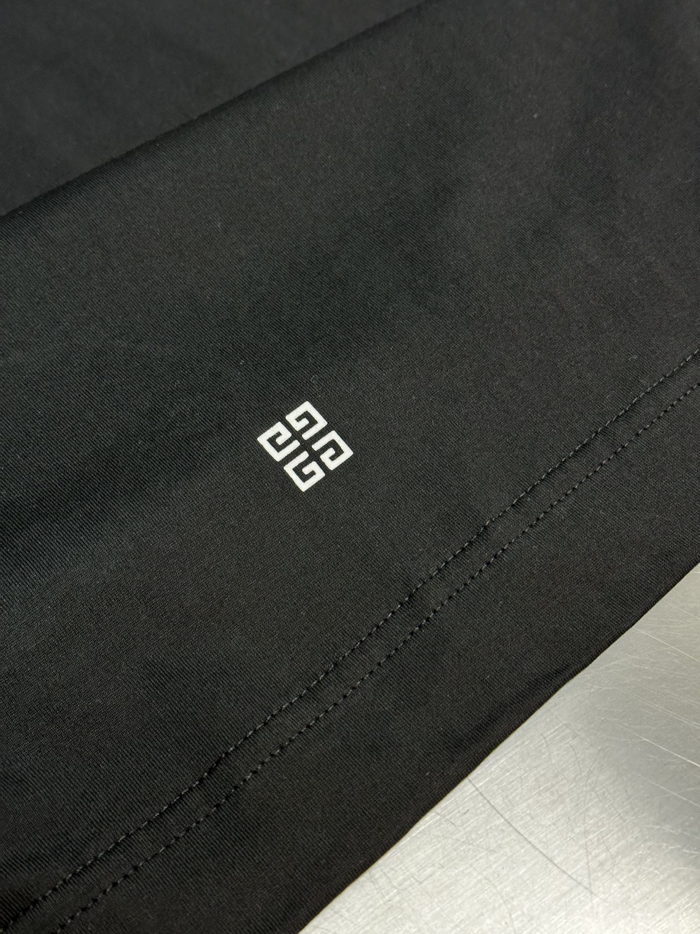 爽やかな ジバンシィ シャツＮ級品 純綿 トップス ロゴプリント 短袖Tシャツ 人気品 シンプル ブラック_9