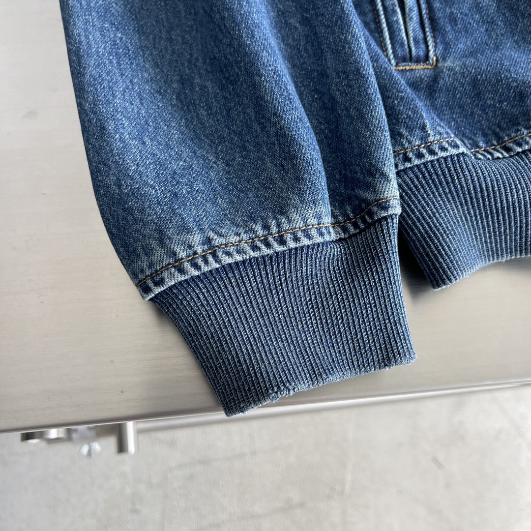 超激得品質保証 ジバンシィ アウターコピー カジュアル トップス ジャケット デニム 春秋服 シンプル ブルー_6
