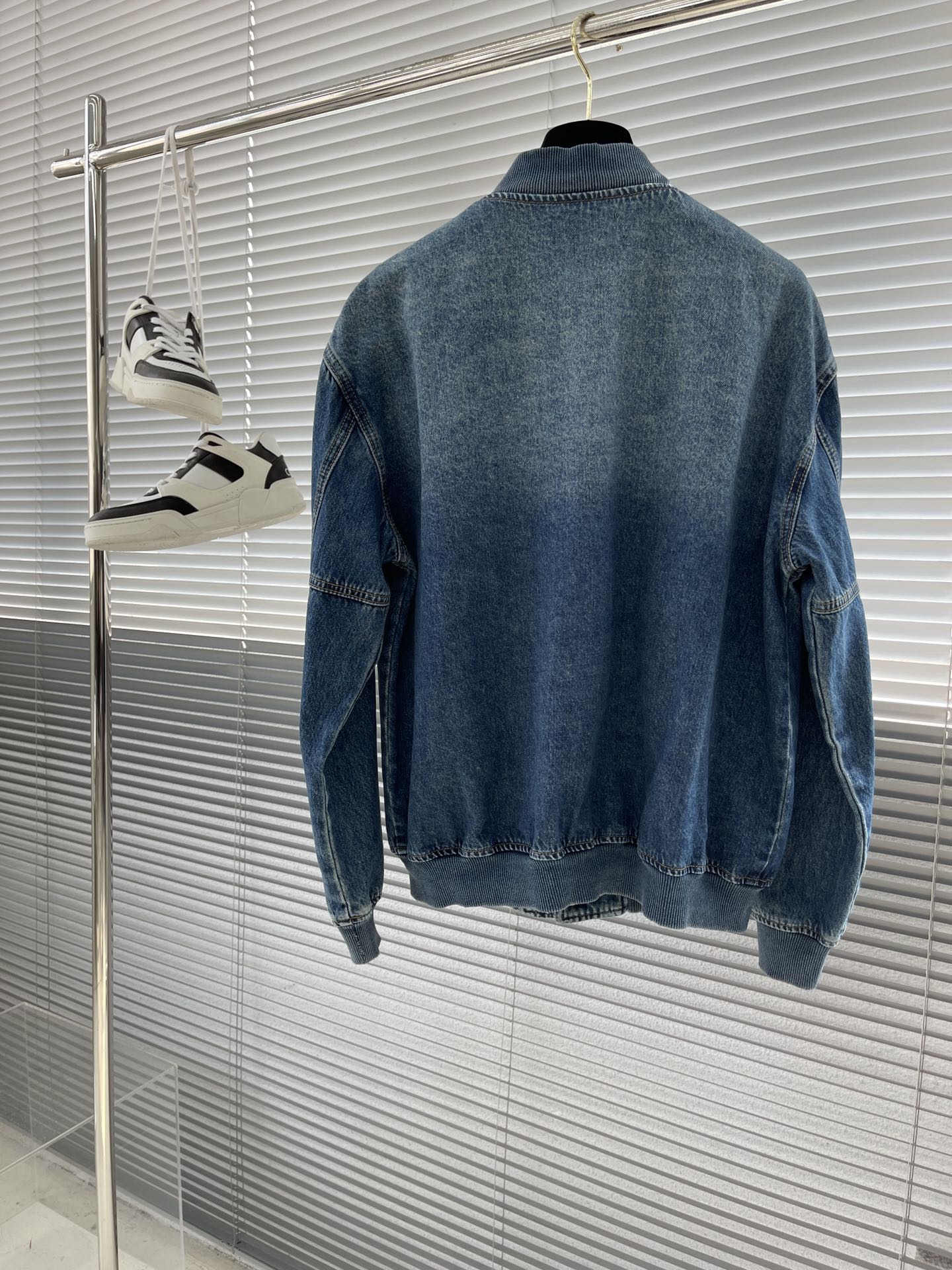 超激得品質保証 ジバンシィ アウターコピー カジュアル トップス ジャケット デニム 春秋服 シンプル ブルー_8
