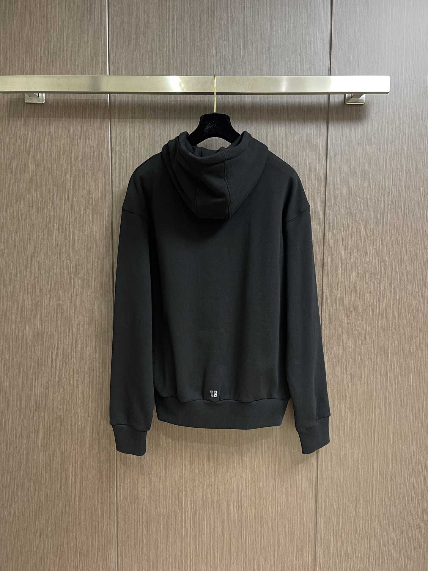 ジバンシースーツ激安通販 トップス パーカー フード付き 純綿 軽量 ファッション 人気 シンプル ブラック_2