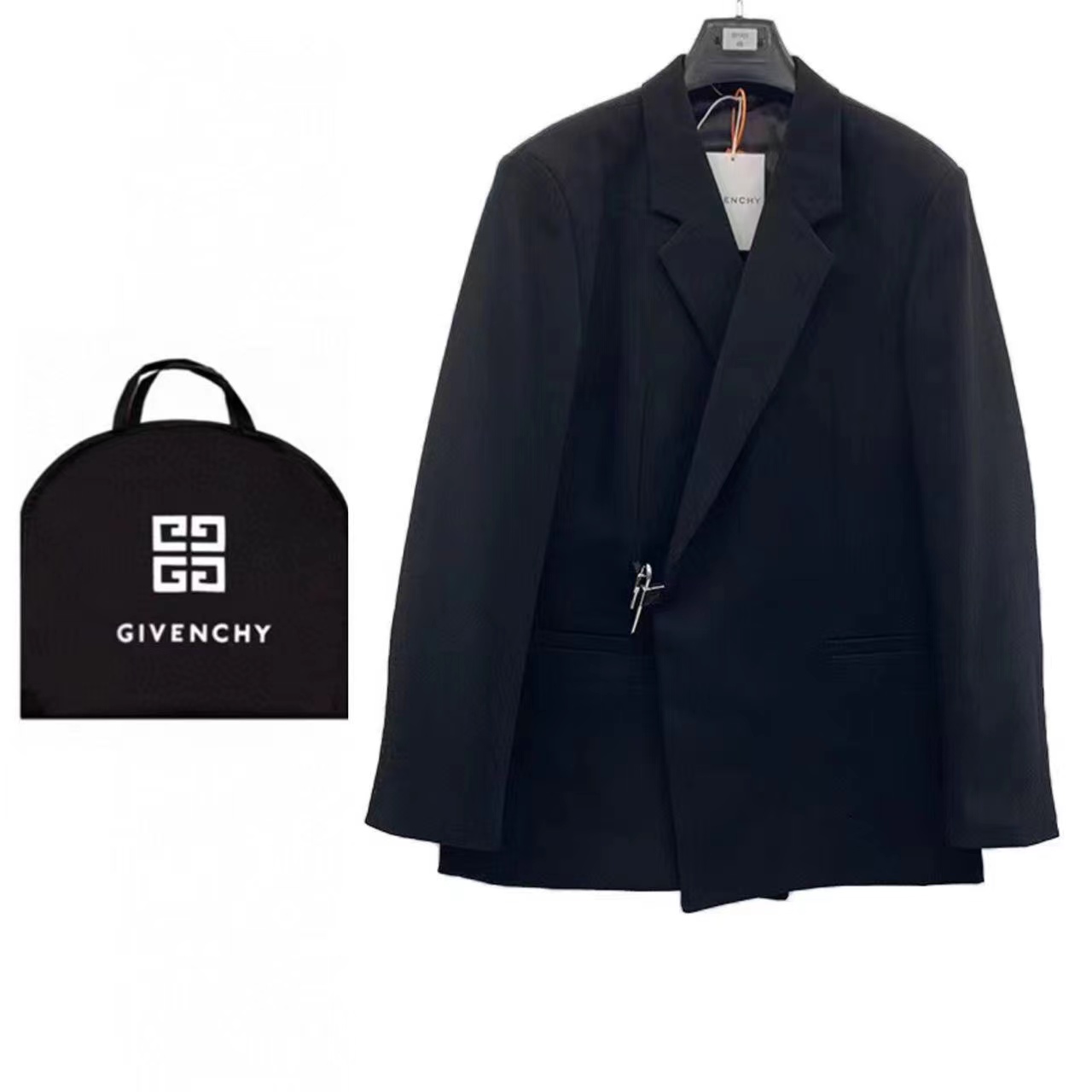 超レア激得 ジバンシィ服スーパーコピー メンズ スーツ スリーピース ビジネス トップス 1点 パーティー ファッション ブラック_1