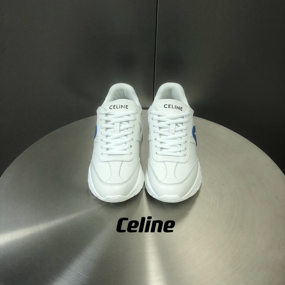 セリーヌ CELINE限定 スーパーコピー シューズ ホワイト レザー 歩きやすい 高級_2
