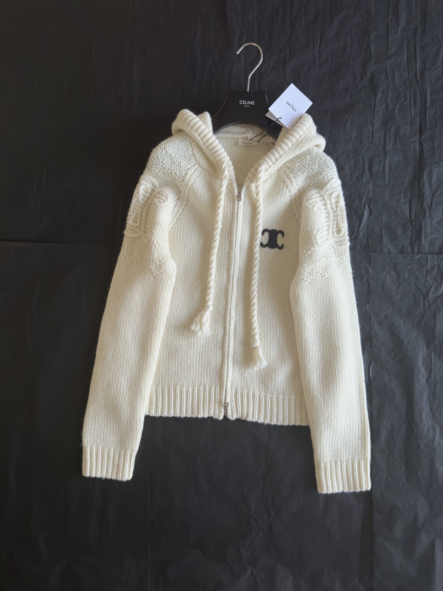 セリーヌパーカーＮ級品 セーター ニット 長袖 トップス レディース 春夏 シンプル 人気販売 ホワイト_1