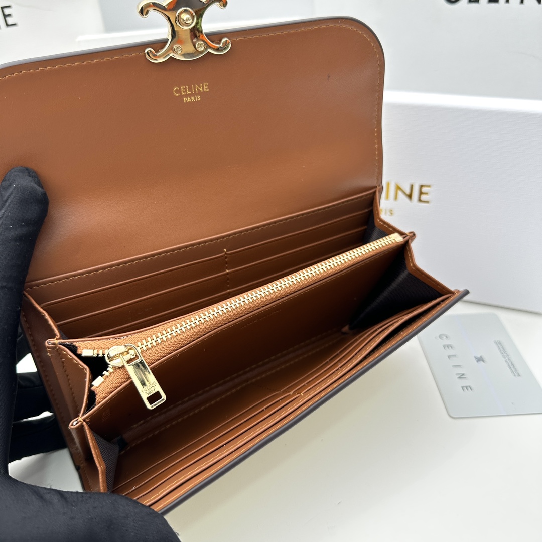 ショルダーバッグ セリーヌバッグＮ級品 財布 ロング 牛革 シンプル 長財布 本革 大容量 薄型 コンパクト 花柄 ホワイト_5
