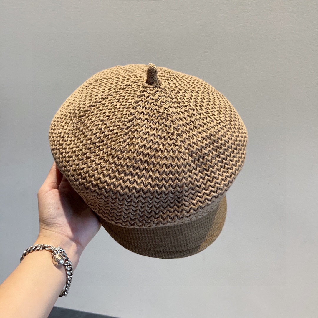 ミュウ ミュウキャップＮ級品 帽子 画家のベレー帽 秋冬新作 芸術家バスクベレー ファッション 大人気 ブラウン_7
