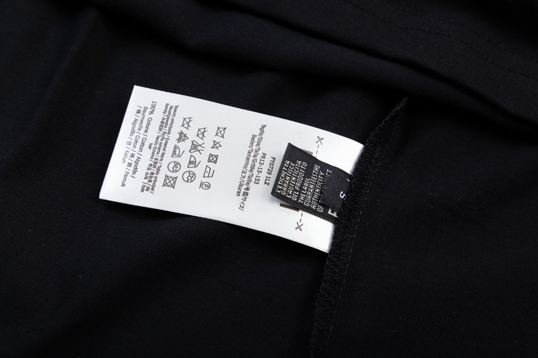 フェンディ 激安通販 コピー 半袖 Tシャツ コットン ブラック 柔らかい 花柄_5