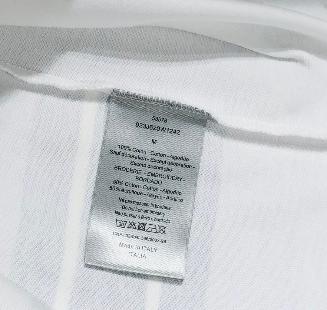限定人気品★セール！ディオールtシャツ楽天激安通販 短袖 トップス 純綿 プリント 夏服 ゆったり 男女兼用 ホワイト_9