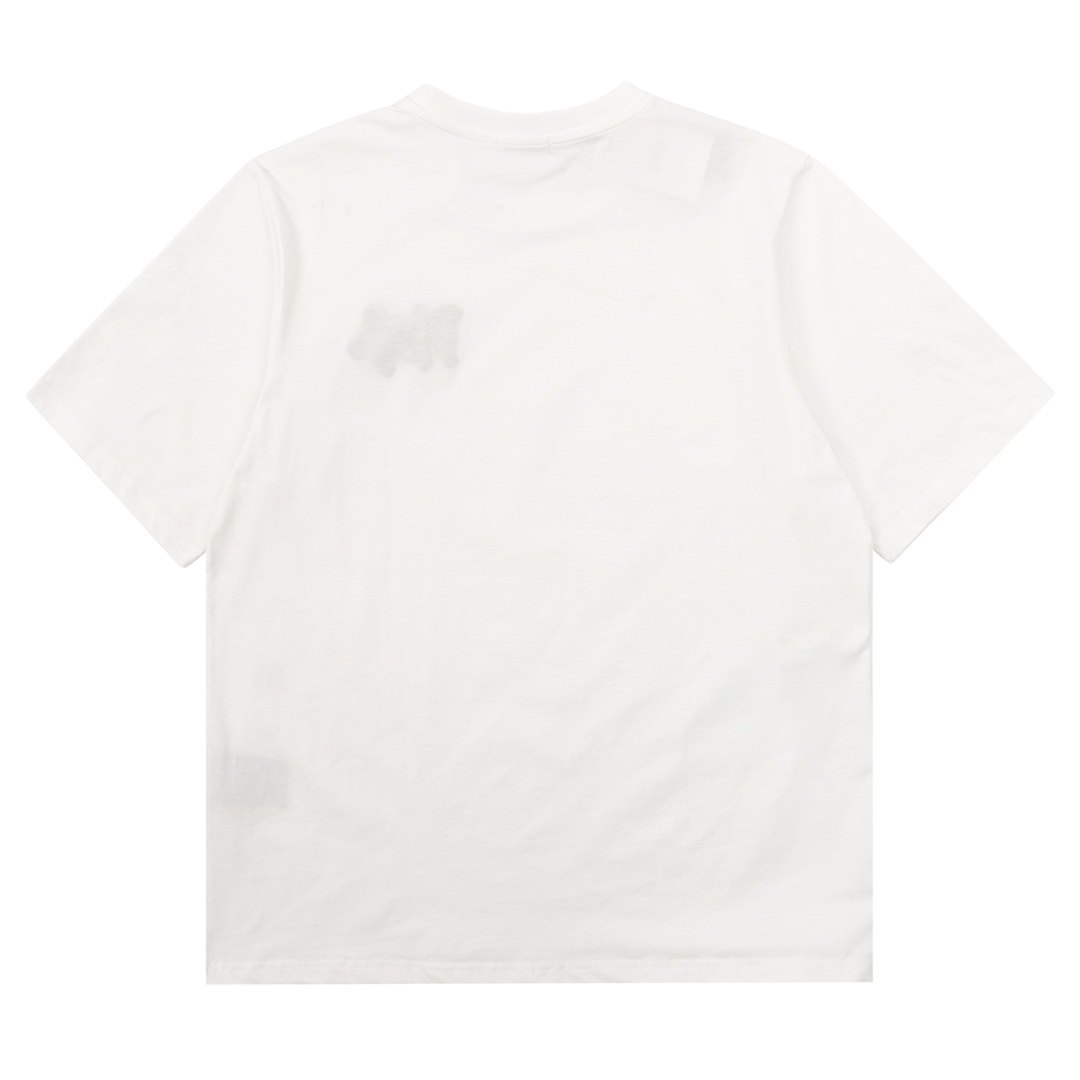 赤字超特価2024 ディオールキッズ tシャツ激安通販 短袖 トップス 純綿 カップル 爽やか 男女兼用 ホワイト_2