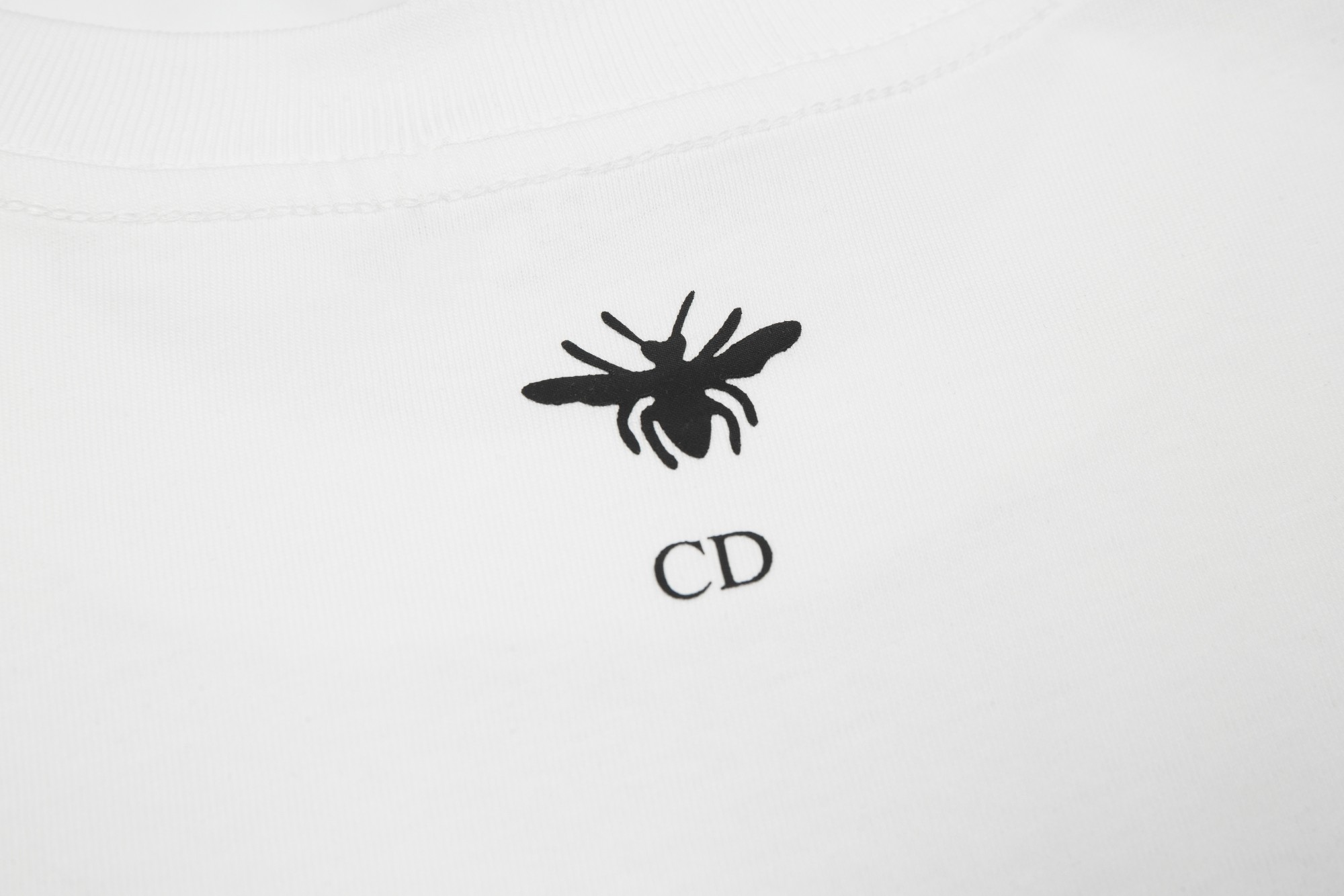 dior 服 tシャツ偽物 短袖 トップス 純綿tシャツ 鉄塔プリント ゆったり 男女兼用 ファッション ホワイト_4