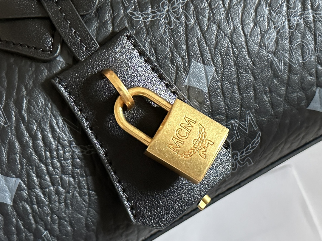 mcm バッグ 値段コピー 持ちバッグ 斜め掛けバッグ カジュアル 牛革 ミニバッグ ファッション 流行品 ブラック_4
