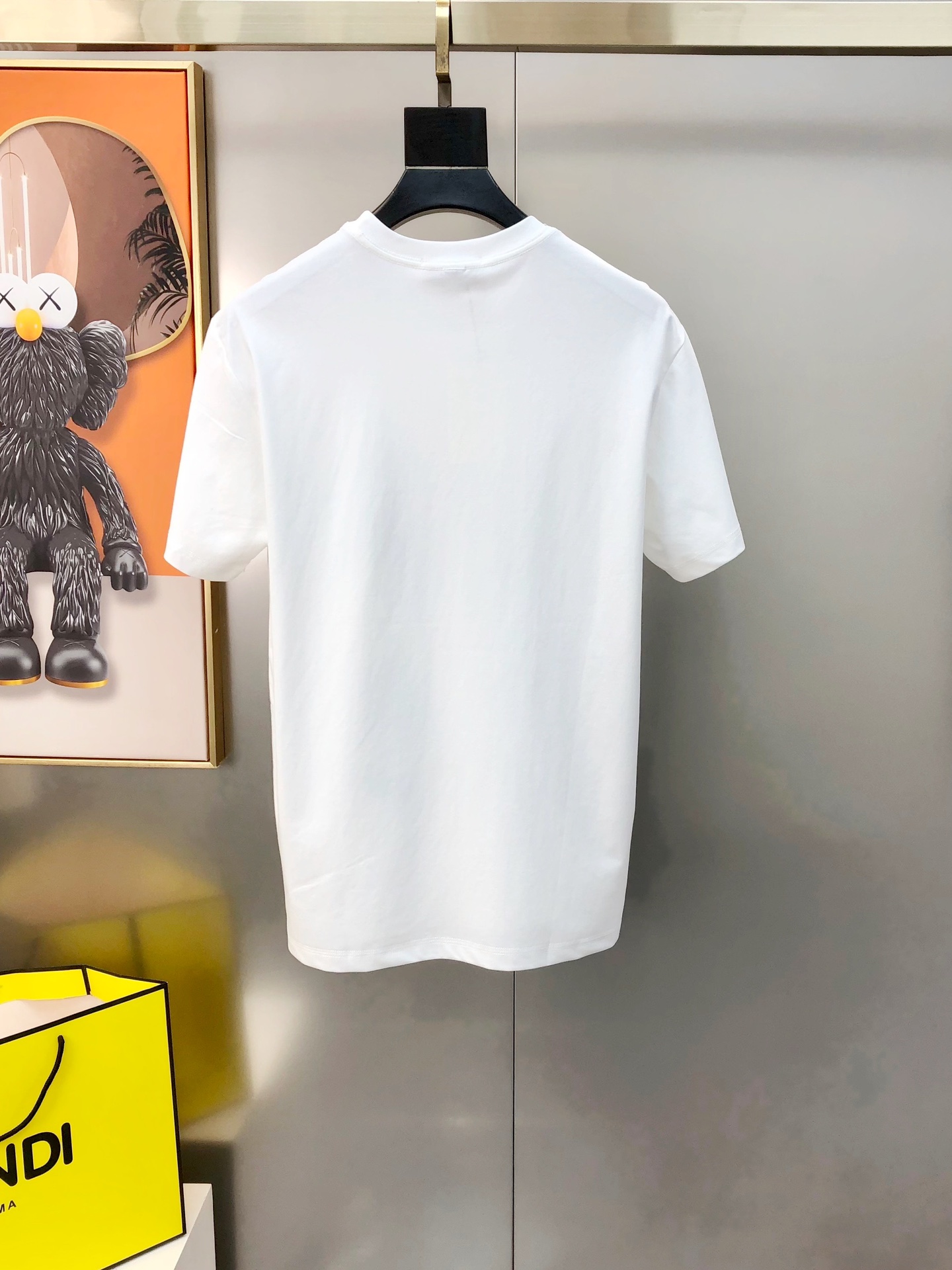 アレキサンダーマックイーン tシャツ レディーススーパーコピー トップス 半袖 髑髏プリント 純綿 ゆったり メンズ ホワイト_8
