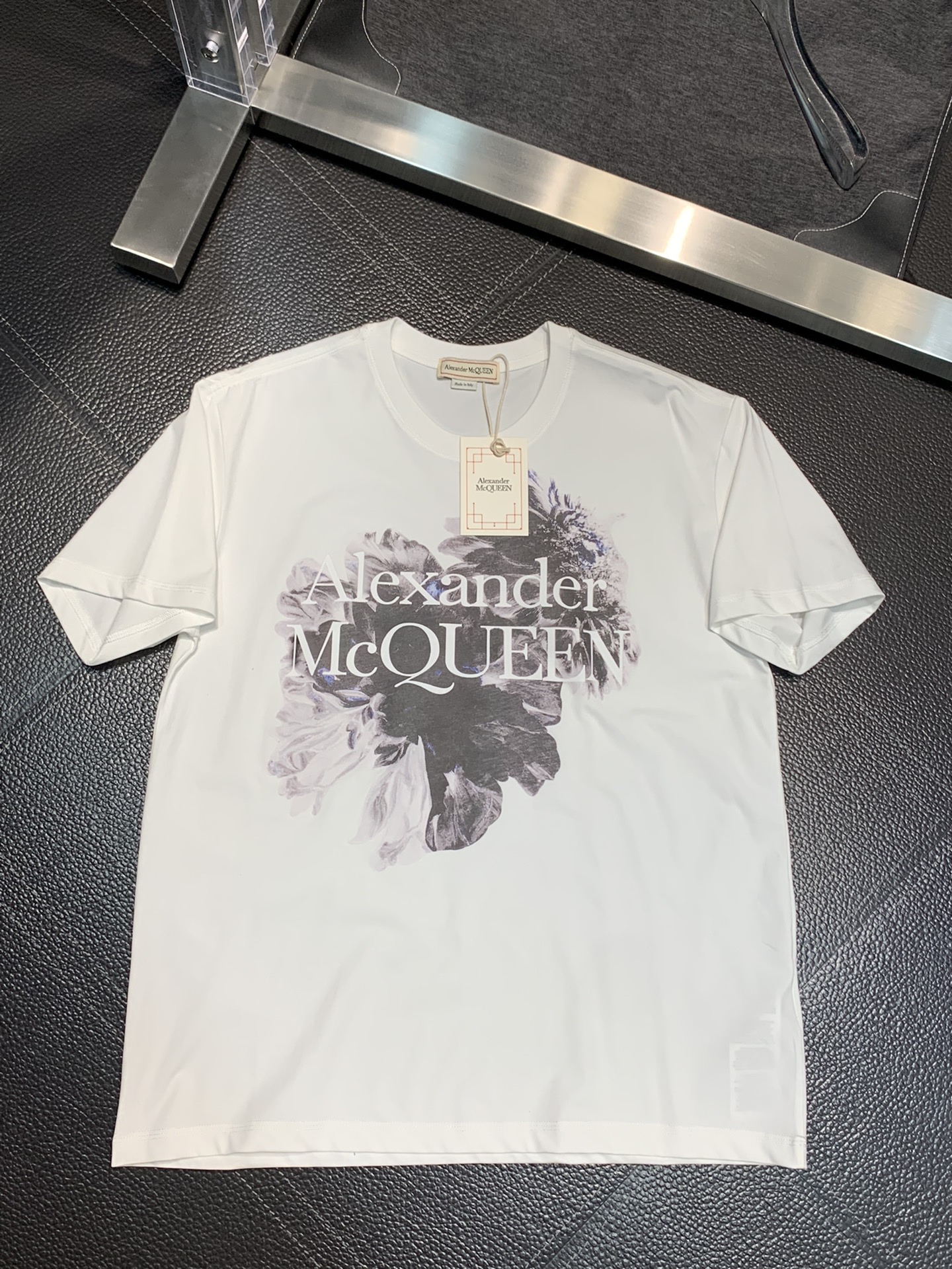 MCQ tシャツ アレキサンダーワン偽物 トップス 短袖 プリント 純綿 柔らかい ゆったり メンズ 2色可選_3