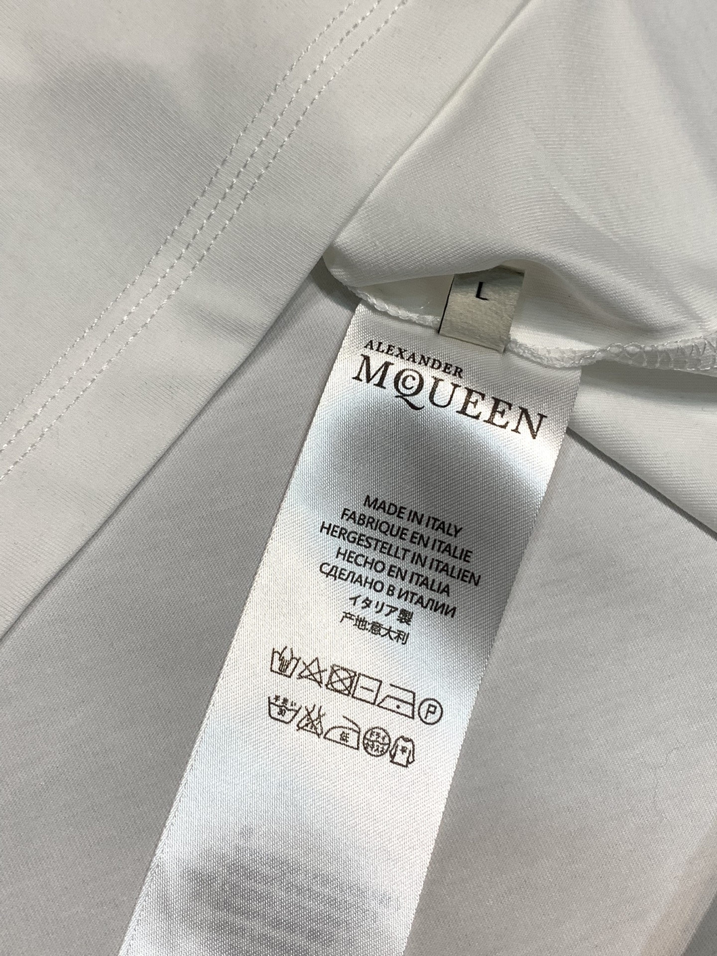 MCQ tシャツ アレキサンダーワン偽物 トップス 短袖 プリント 純綿 柔らかい ゆったり メンズ 2色可選_8