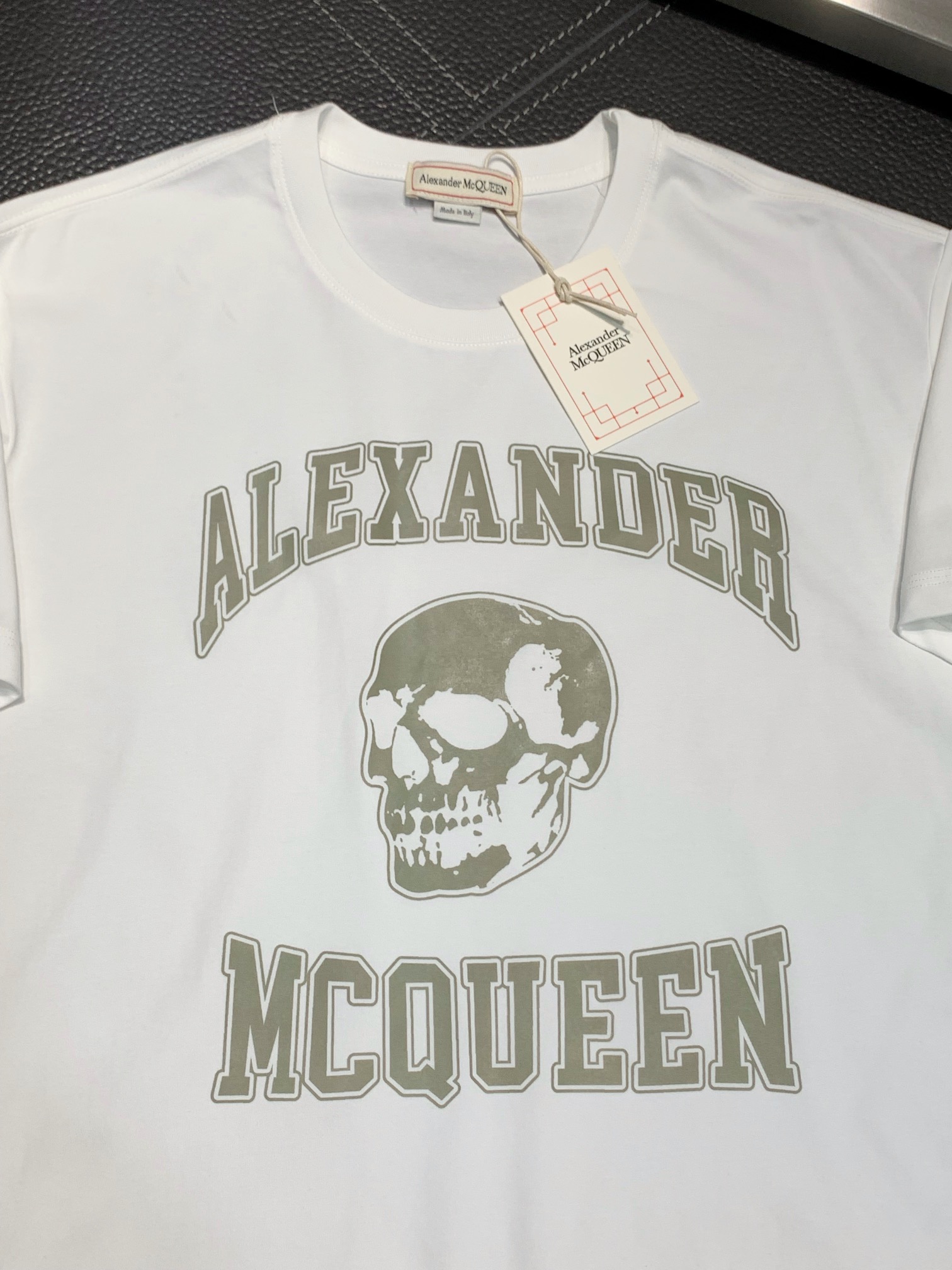MCQ マックイーンtシャツコピー トップス 短袖 ファッション 純綿 柔らかい ゆったり メンズ 2色可選_4